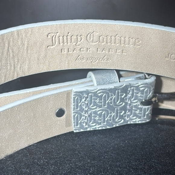 Juicy Couture Silver Belt Women's Size Medium NWT - Picture 5 of 11